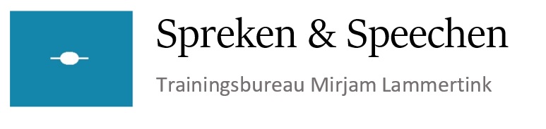 Spreken in het openbaar logo